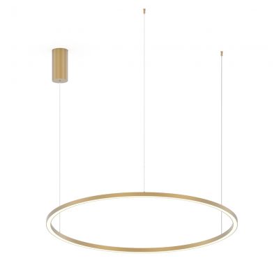 Sospensione Led Hoop oro 120cm