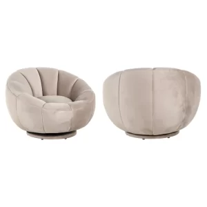 Poltrona girevole Kendy kaki