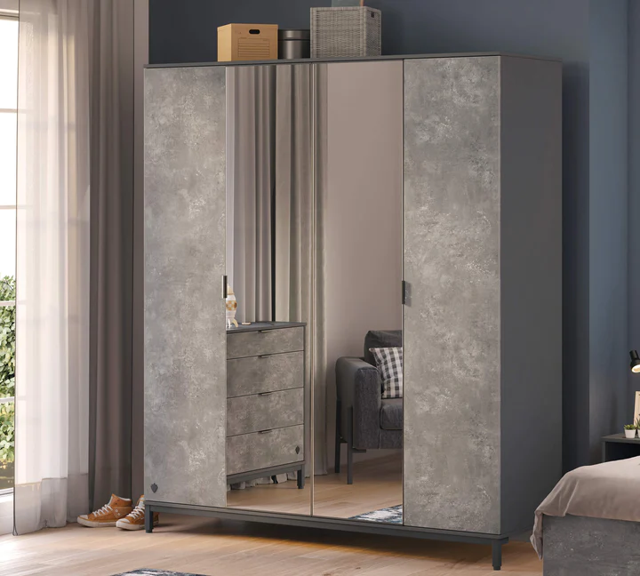 Armadio Grey cemento varie misure - immagine 5