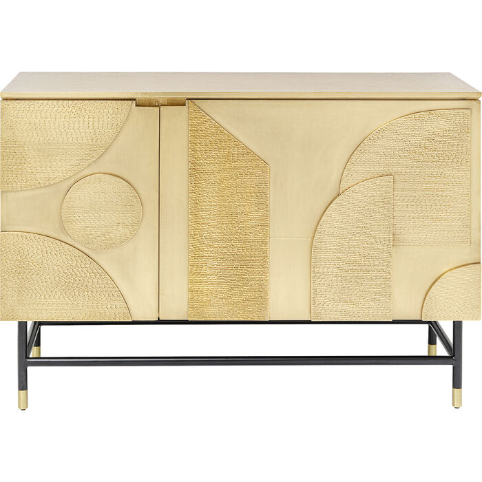 Credenza sole oro satinato