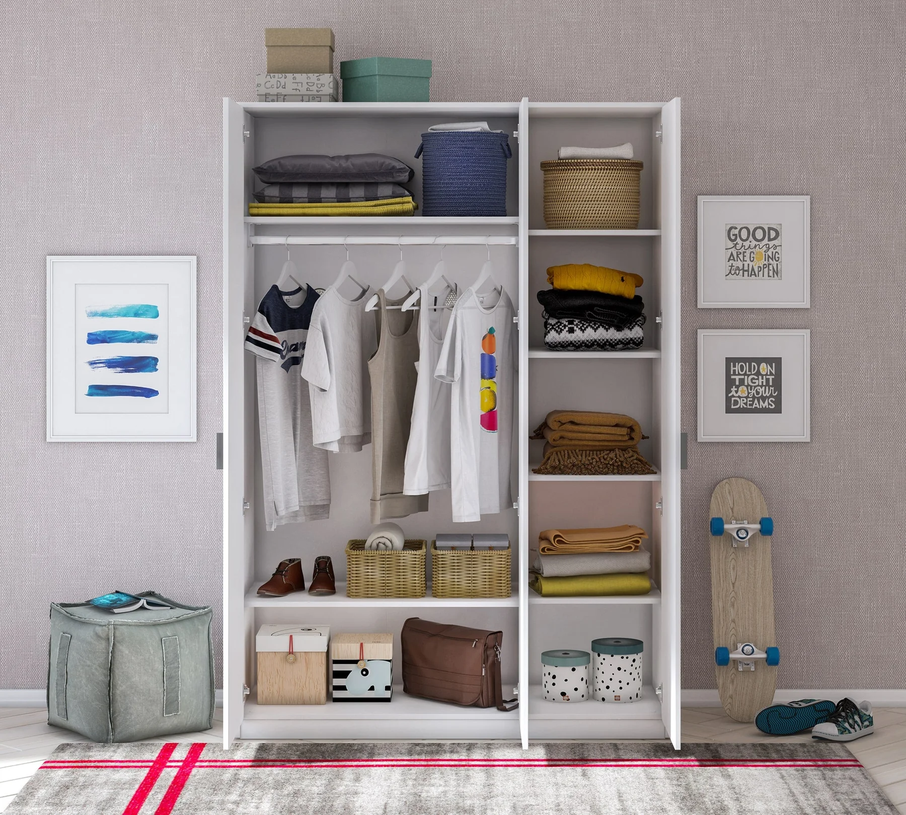 Armadio white varie misure - immagine 14