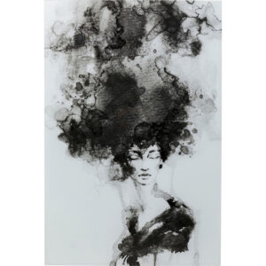 quadro inchiostro donna