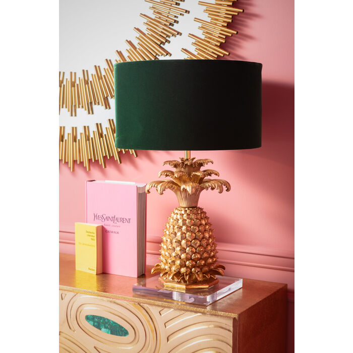Lampada Ananas green & gold