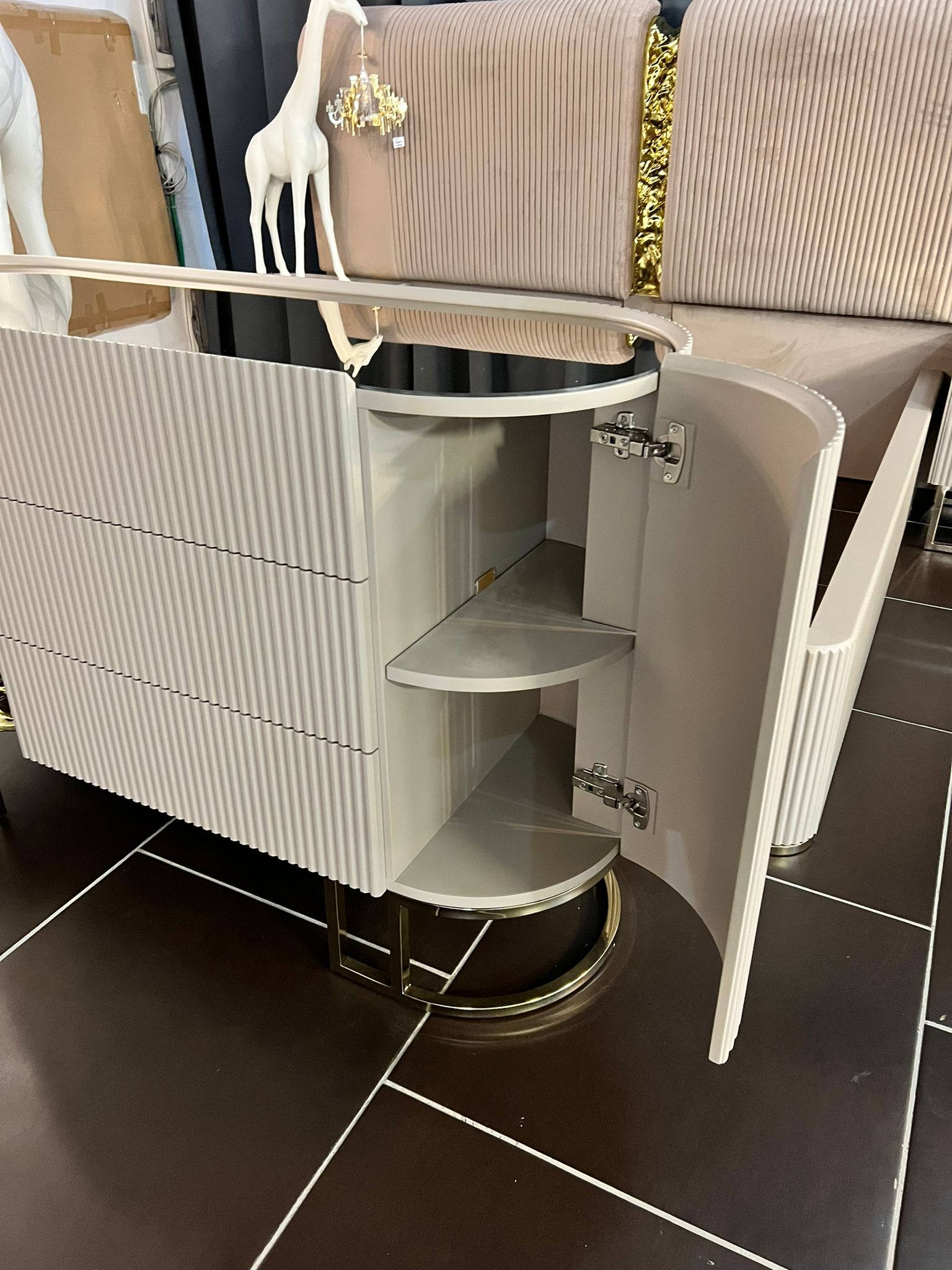 Camera completa king size brown - immagine 7
