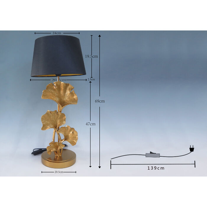 Lume foglia gold - immagine 2
