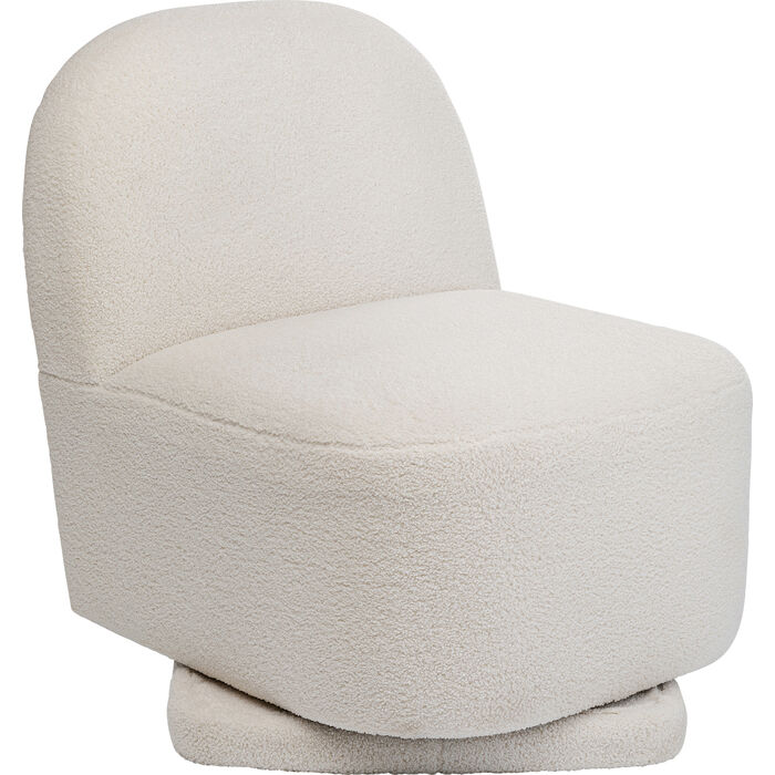 Poltrona girevole square teddy - immagine 2