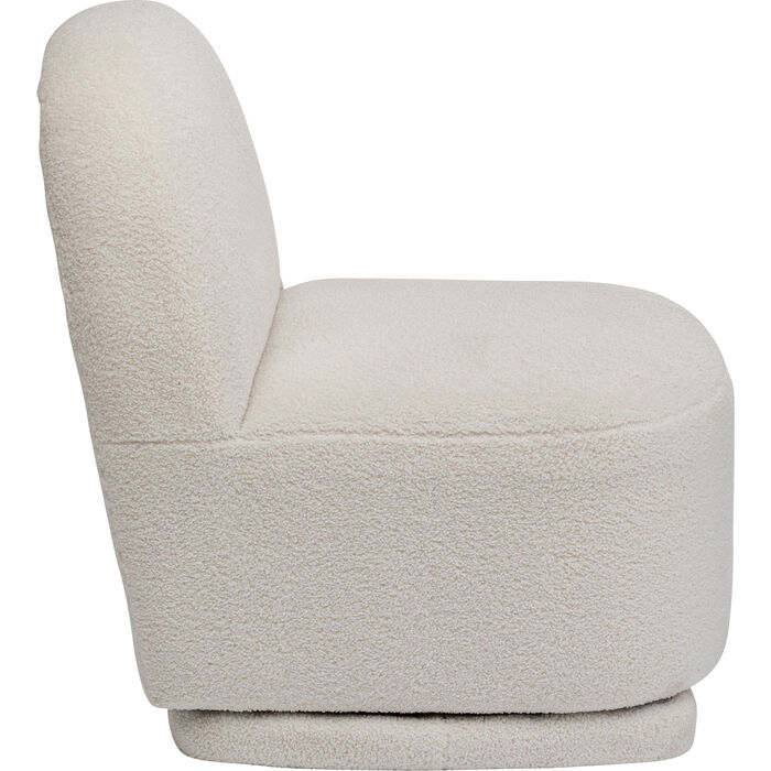 Poltrona girevole square teddy - immagine 3