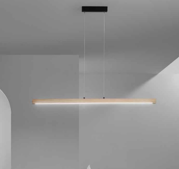 Sospensione Joseph in legno