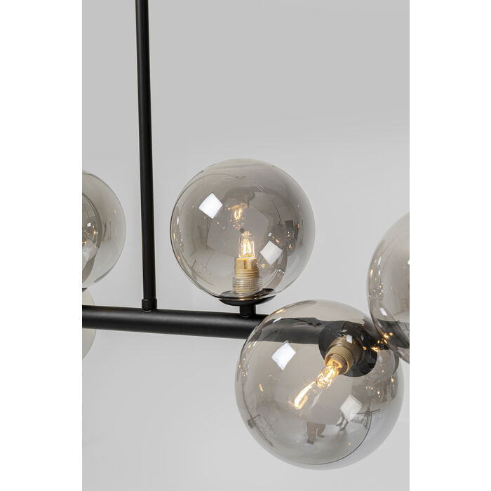 Lampadario 14 sfere nero - immagine 6