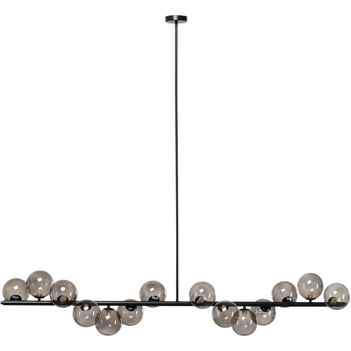 Lampadario 14 sfere nero - immagine 5