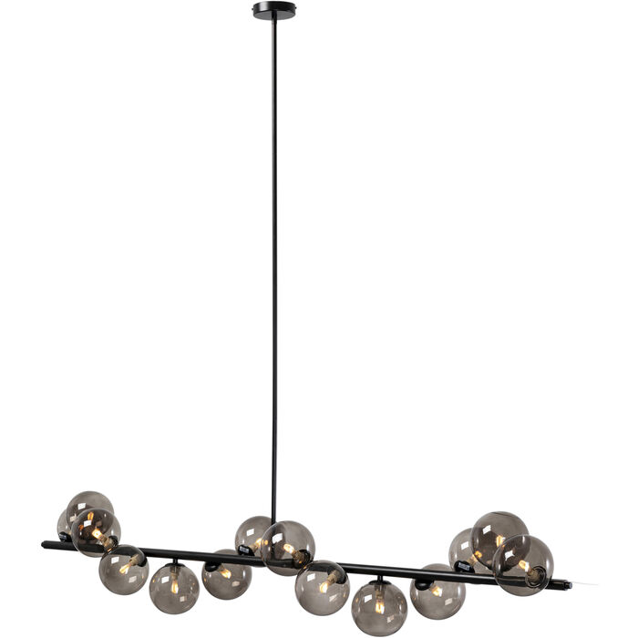 Lampadario 14 sfere nero - immagine 4