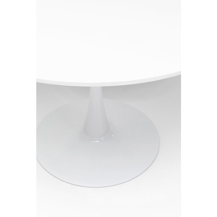 Tavolo tondo simply white Ø110cm - immagine 3