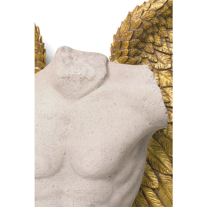 Busto Man con ali gold - immagine 7