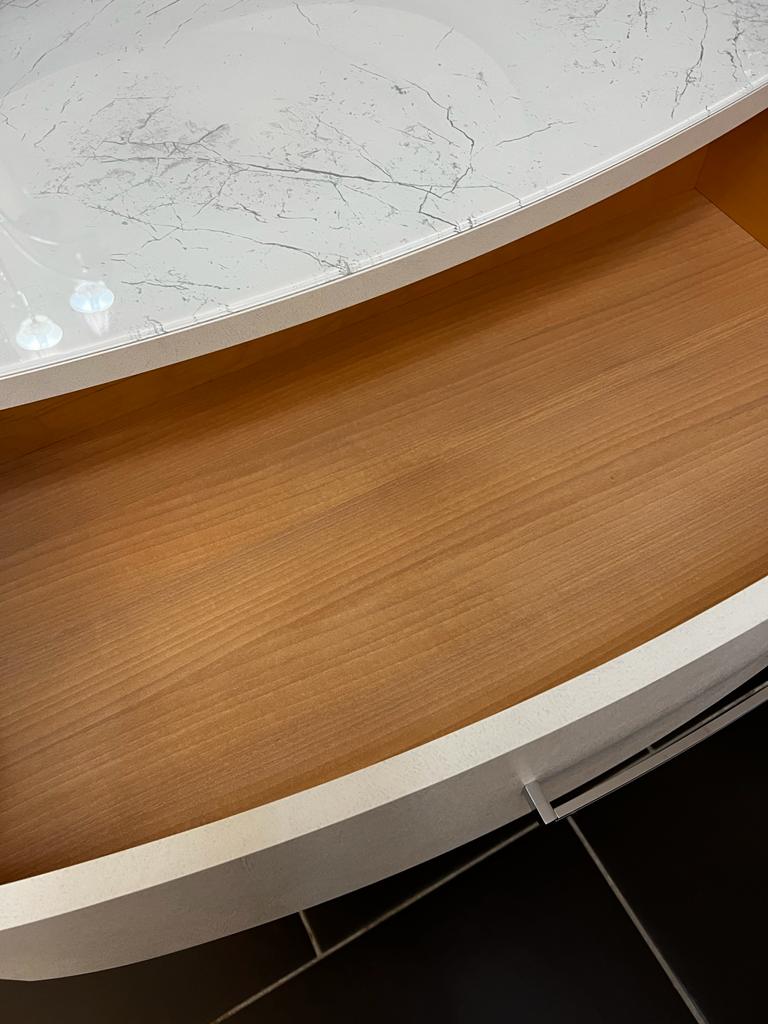 como e comodini + specchio white omaggio - immagine 7