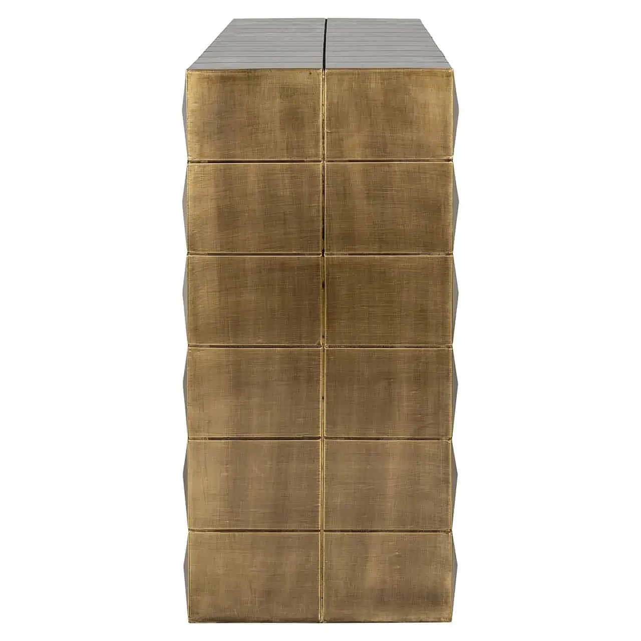 Consolle CubiRich oro spazzolato - immagine 6