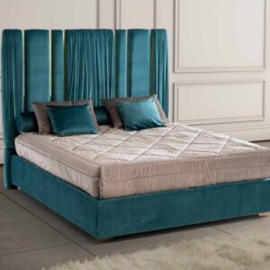 Letto Amorevole ottanio e oro