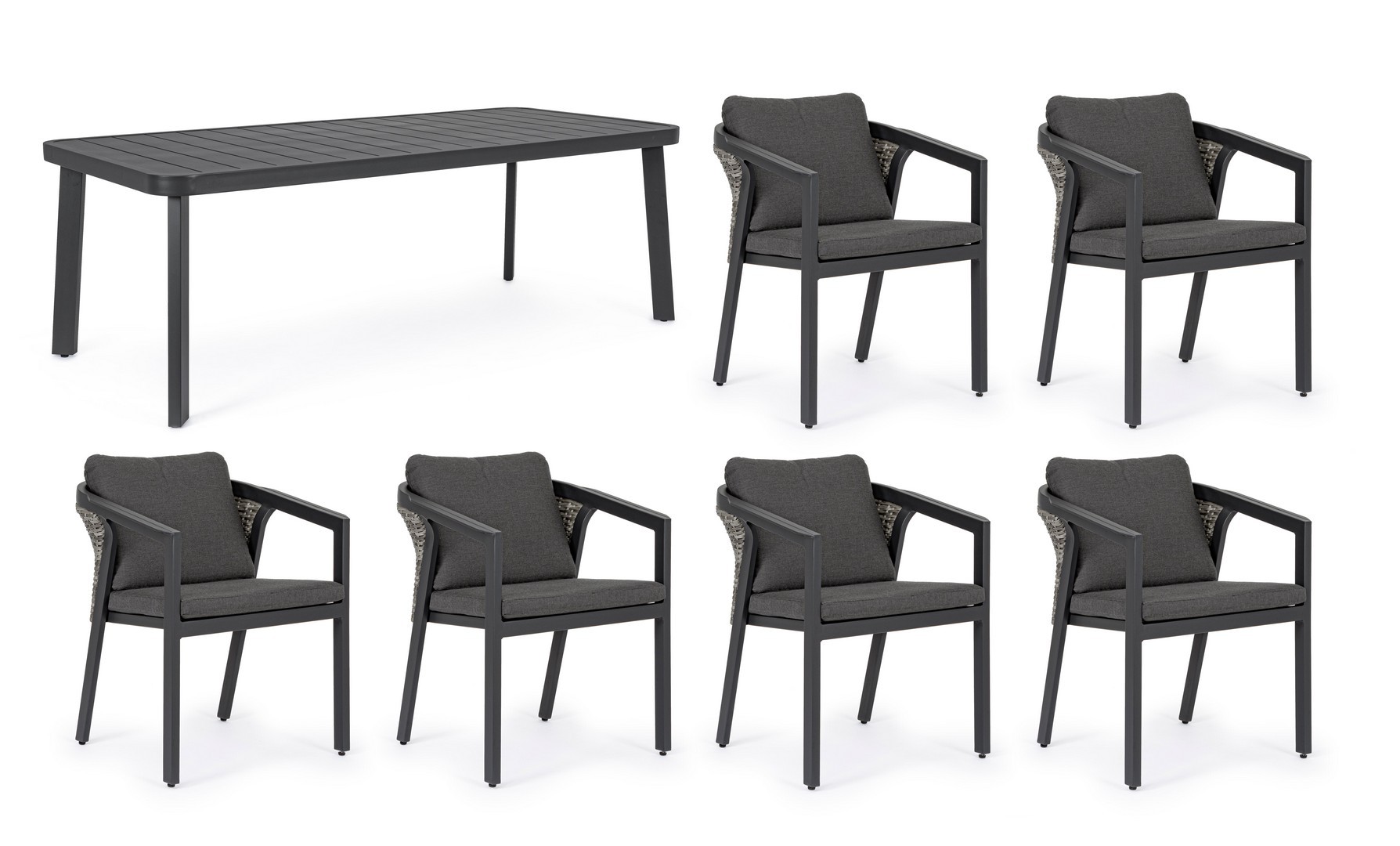 Set tavolo + 6 sedie - immagine 9