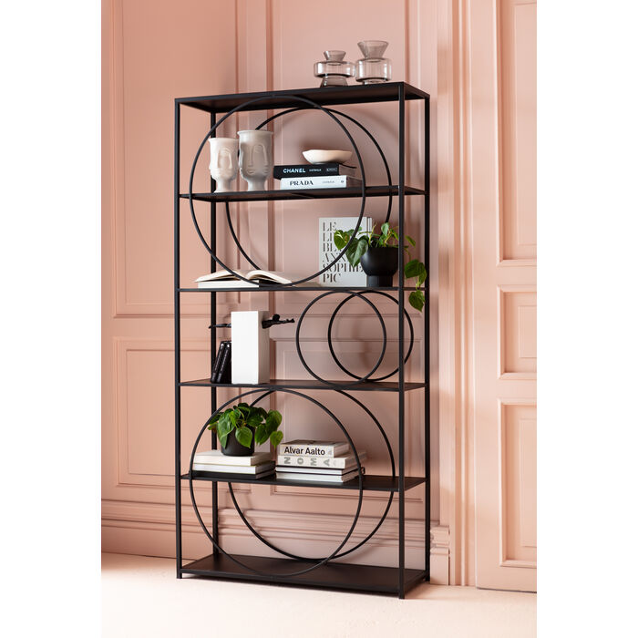Libreria scaffale Cerchi 100x200cm