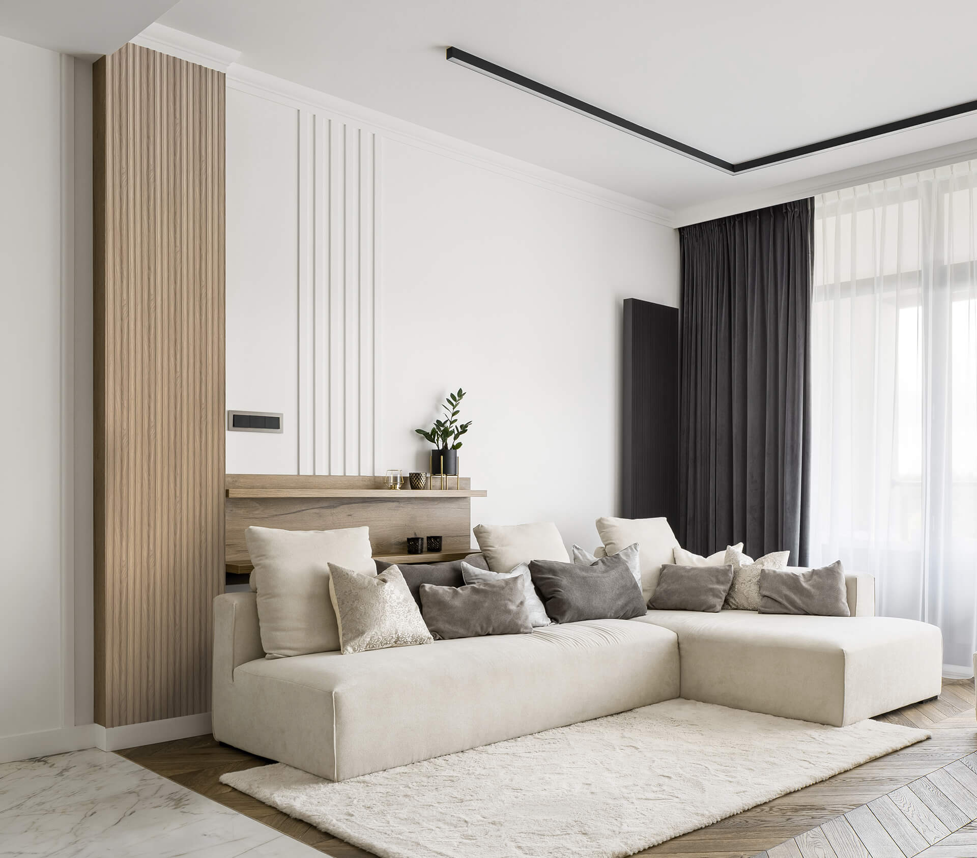 Pannelli collezione Onda Rovere naturale - immagine 3