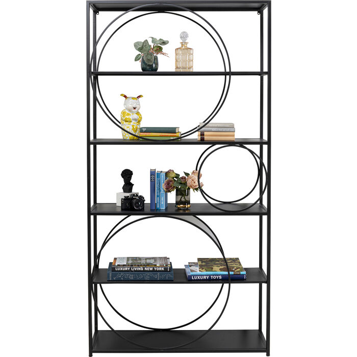 Libreria scaffale Cerchi 100x200cm - immagine 5