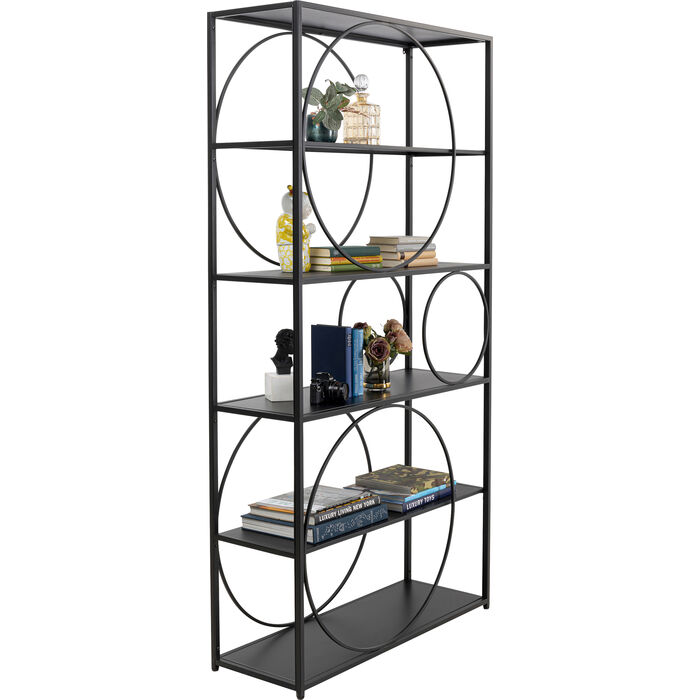 Libreria scaffale Cerchi 100x200cm - immagine 6