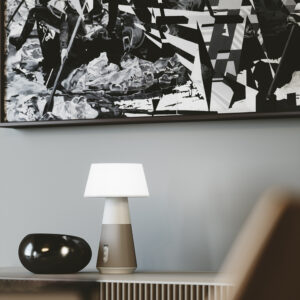 Lume Decibel Fan con base speaker bluetooth