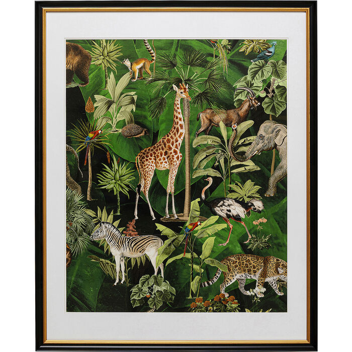 Quadro inconiciato Giungla