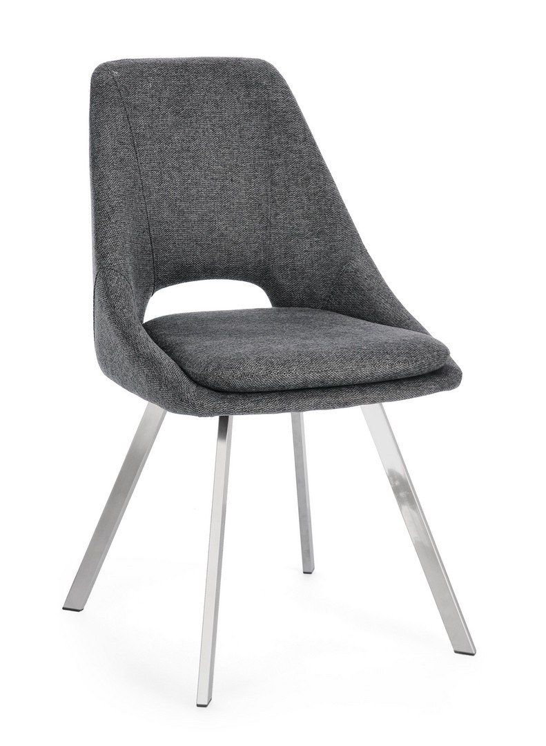 Sedia Kajar grigio scuro