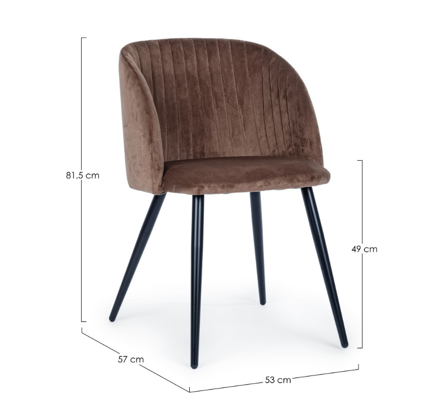 Sedia Regina ruggine - immagine 4
