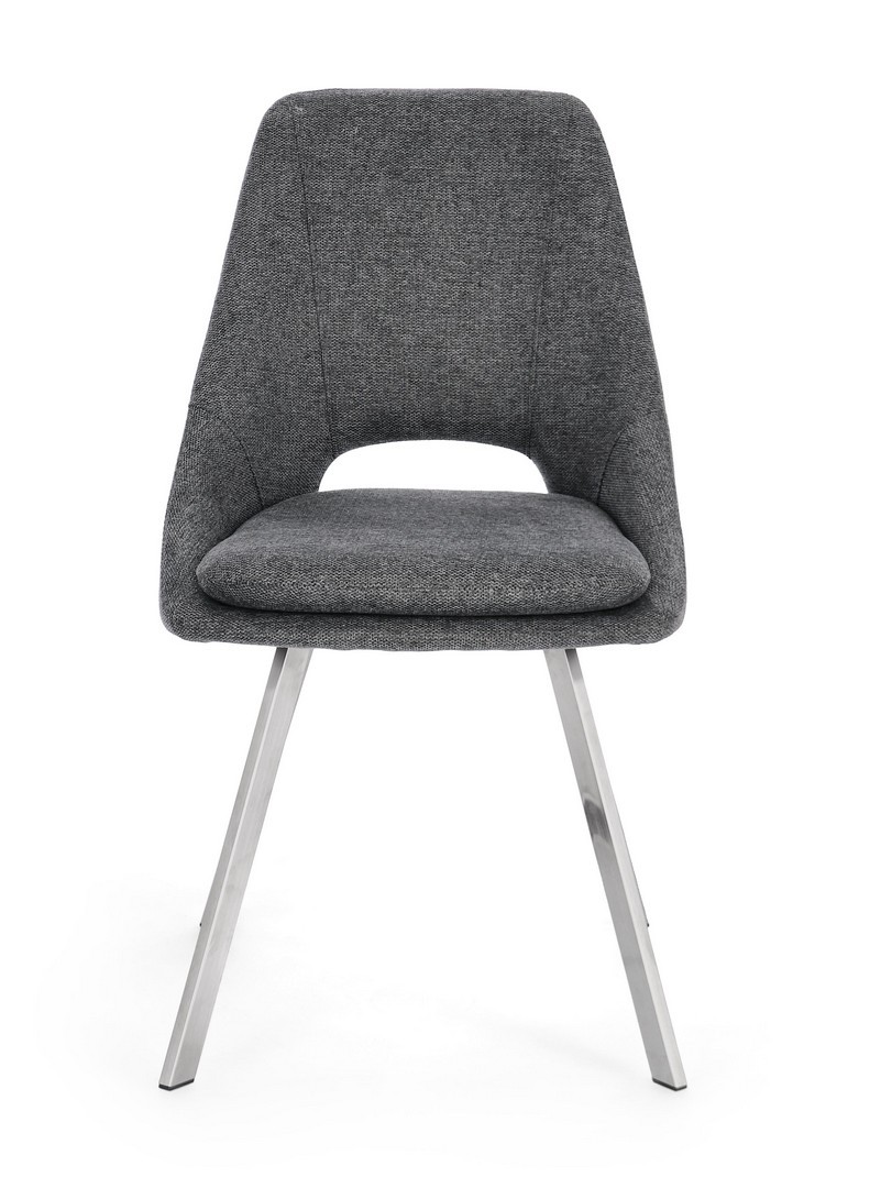 Sedia Kajar grigio scuro - immagine 5