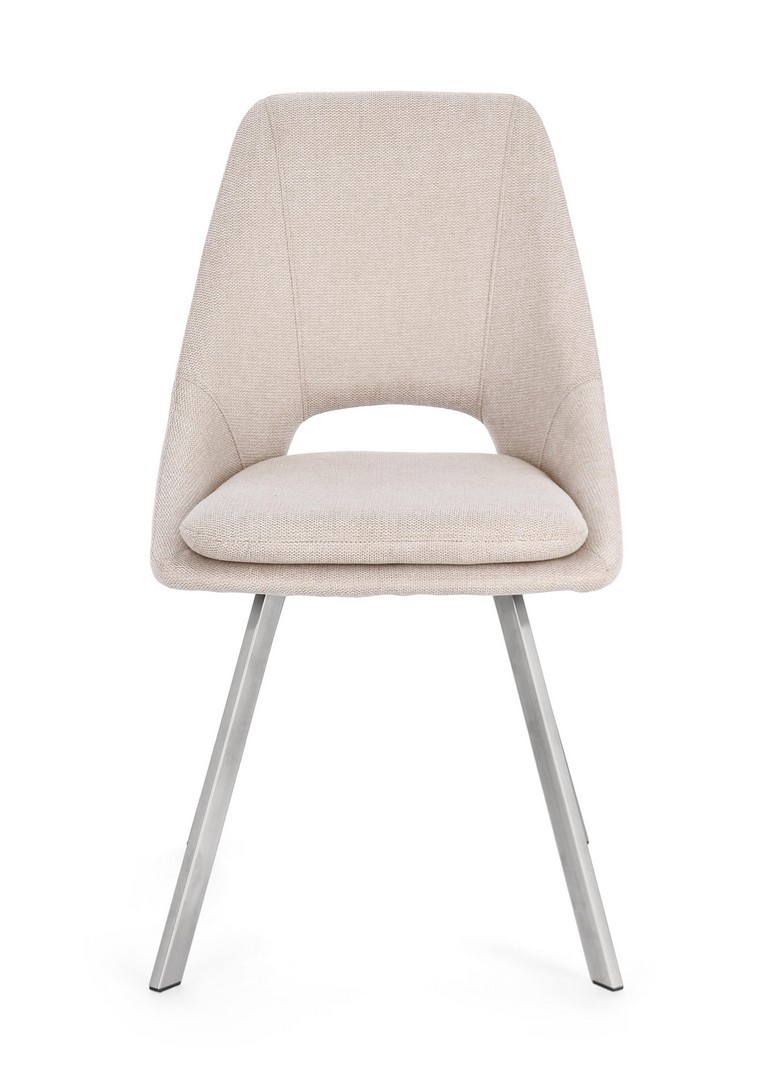 Sedia Kajar beige - immagine 3