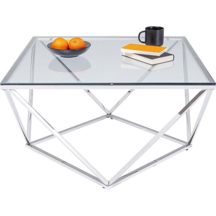 Tavolino Prisma 80x80 acciaio - immagine 6