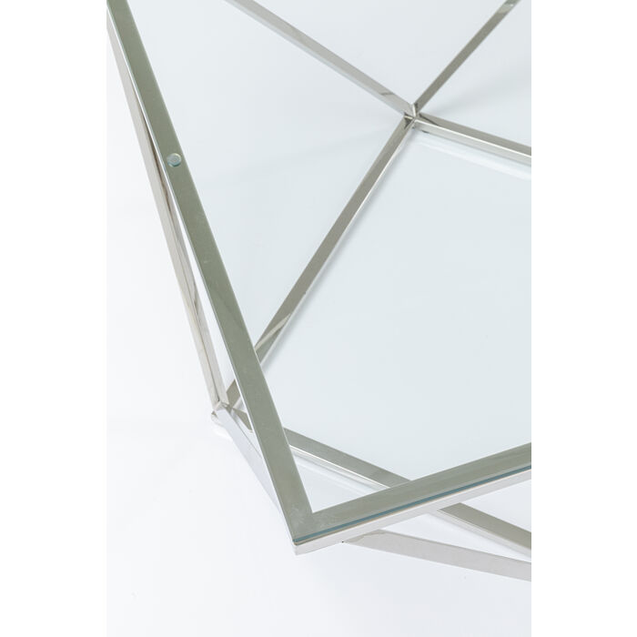 Tavolino Prisma 80x80 acciaio - immagine 3