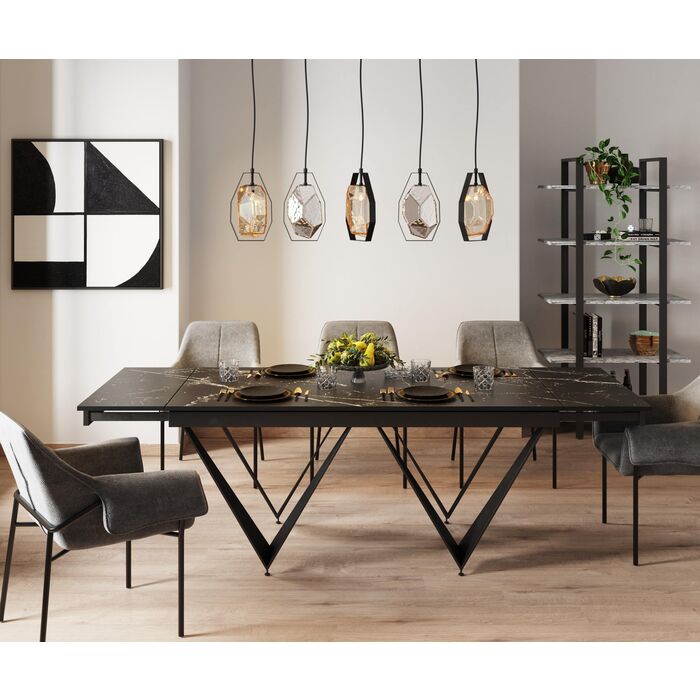 Tavolo allungabile Sandro 180(40+40)x90cm - immagine 10
