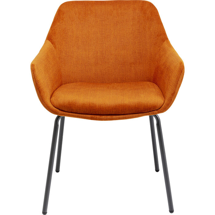 Sedia ARANCIONE tessuto righe - immagine 6