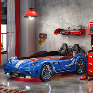Letto Auto Champion Blu 190x95cm