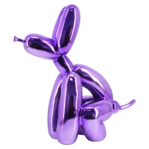 Dog balloon viola