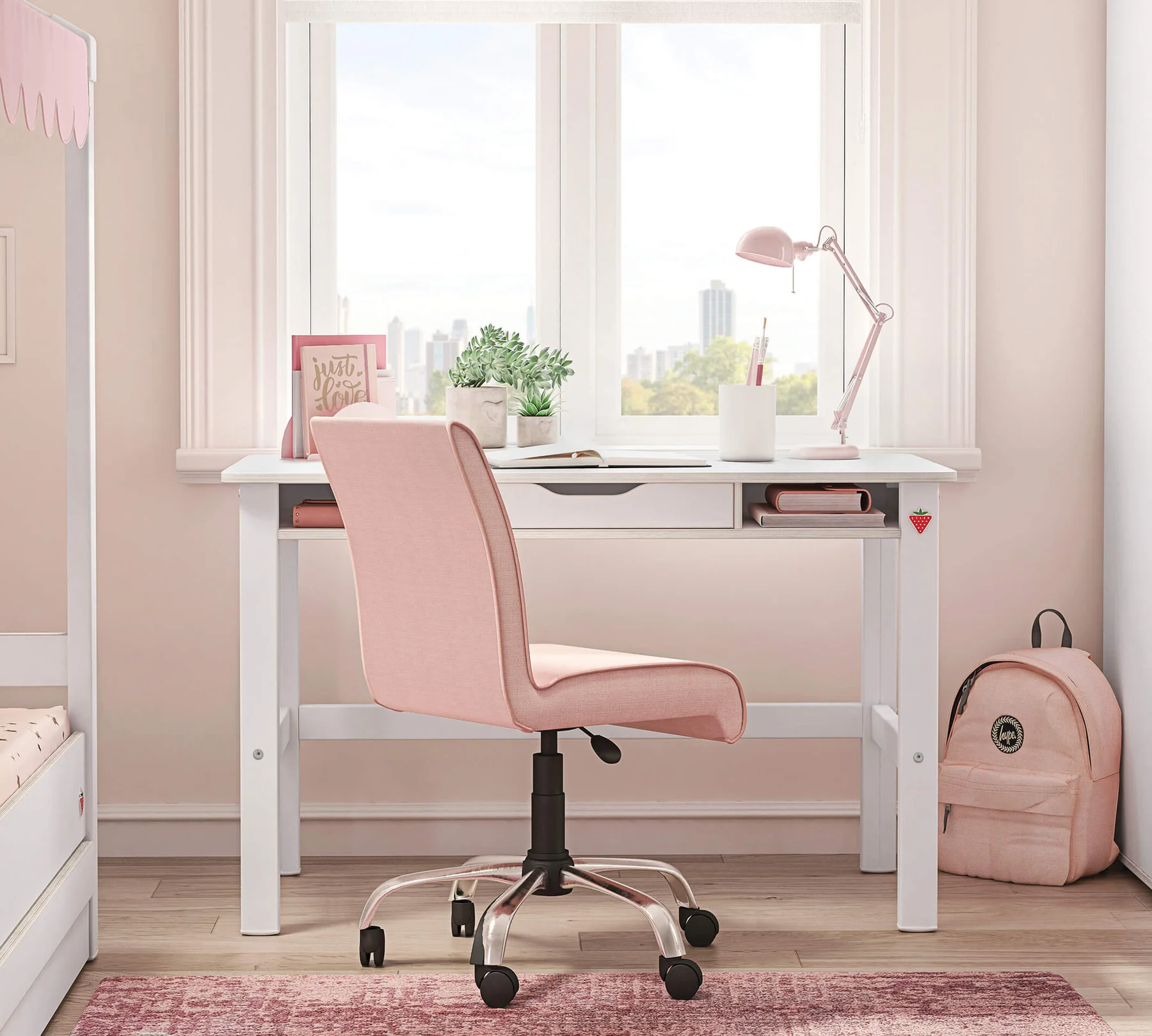 Scrivania studio Montini white