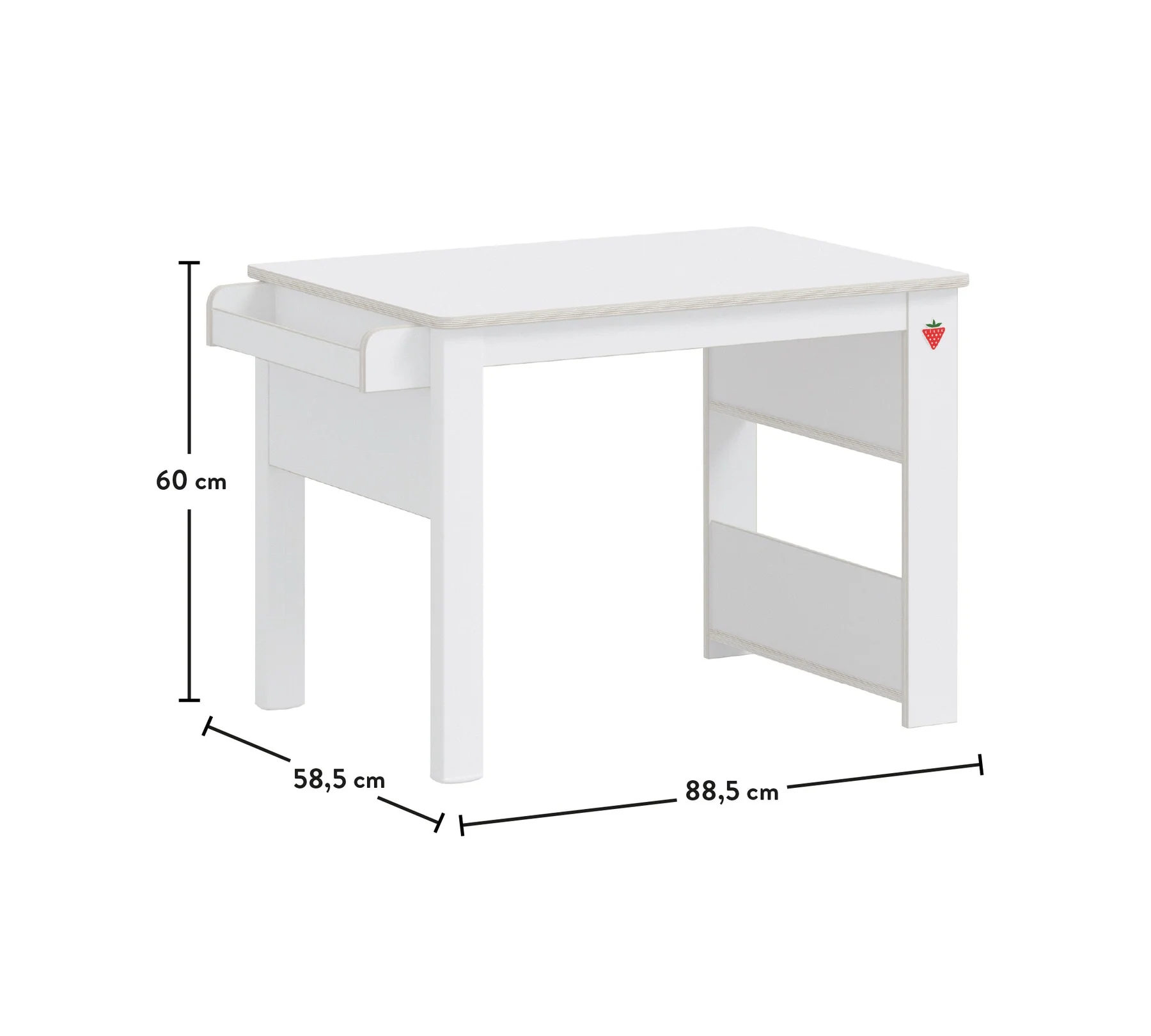 Mini scrivania Montini white - immagine 3