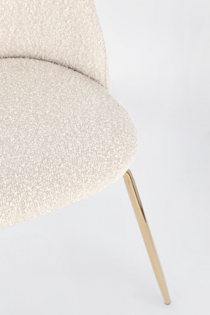 Sedia mio boucle avorio/oro - immagine 7