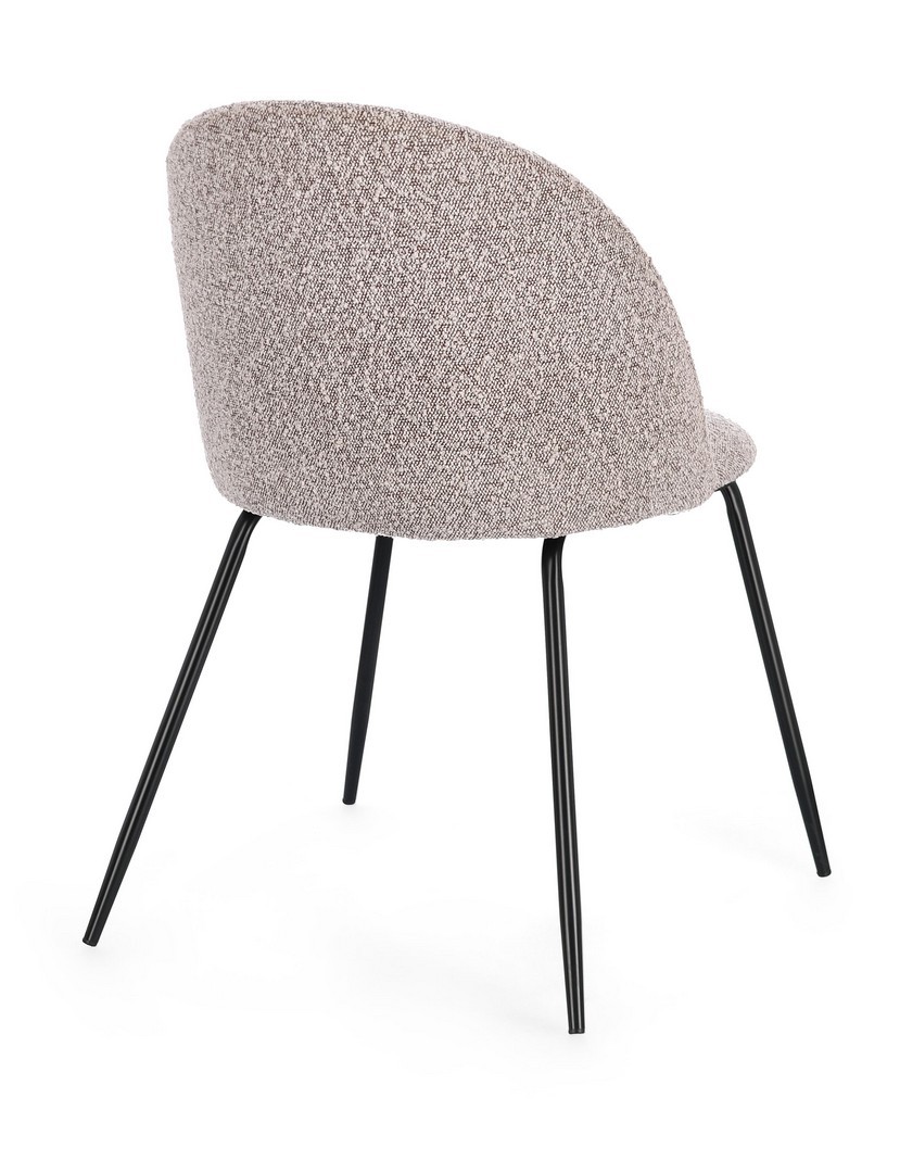Sedia mio boucle visone/nero - immagine 7