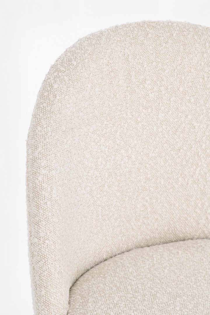 Sedia mio boucle avorio/oro - immagine 4
