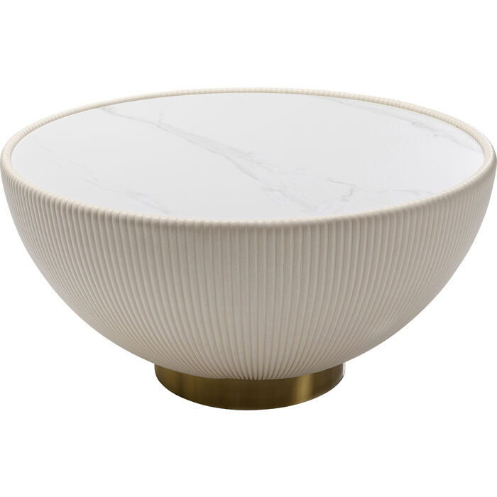 Tavolino infinity bianco Ø71cm - immagine 6