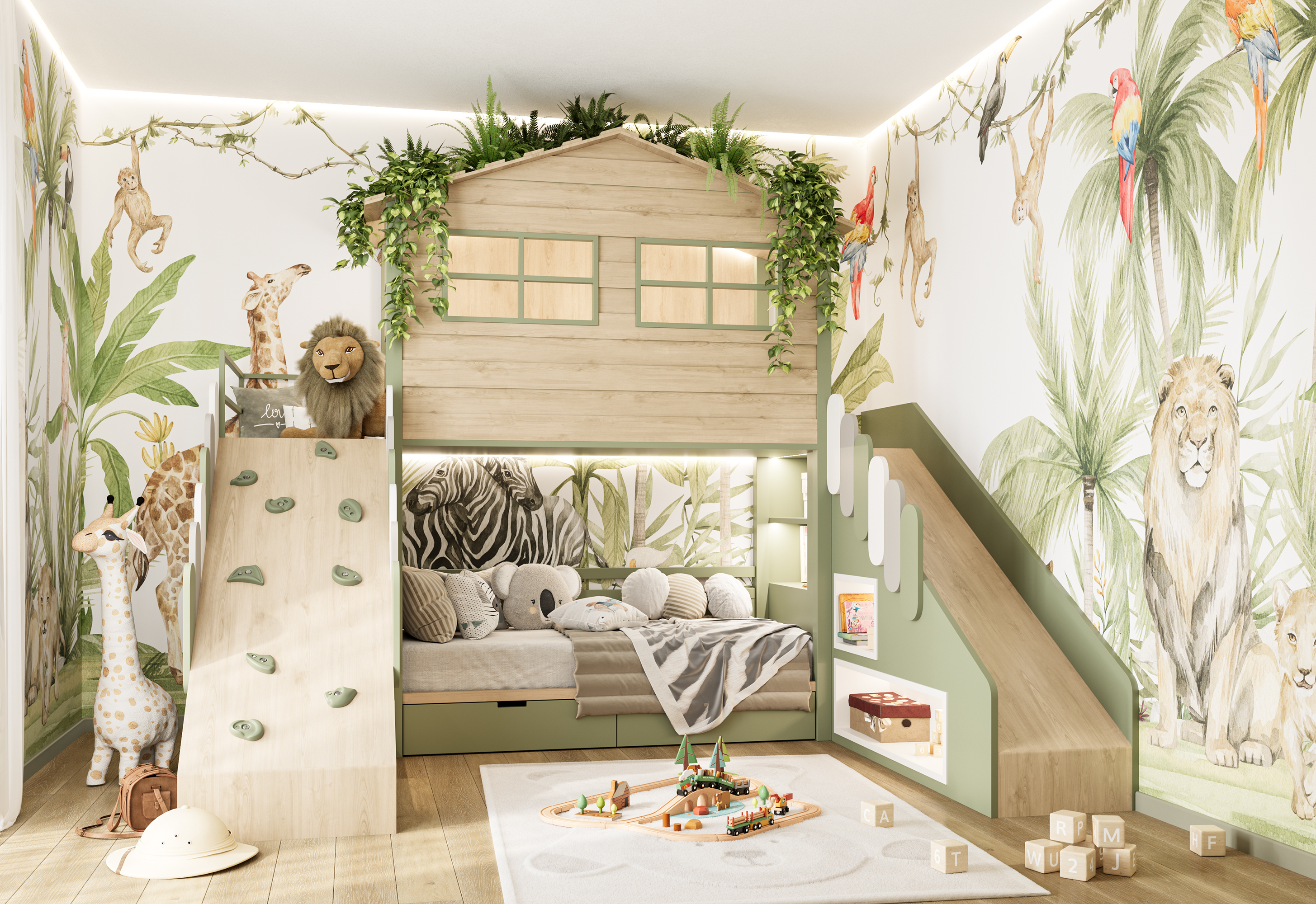 Cameretta Jungle