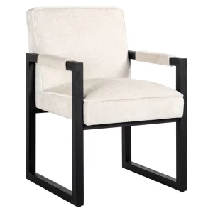 Sedia in ciniglia black & white