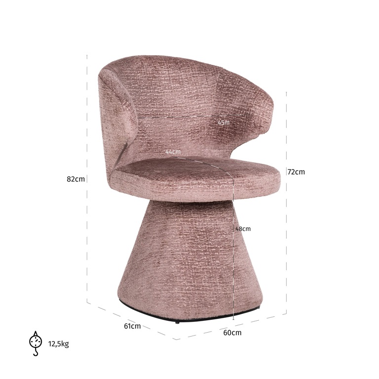 Poltrona Gatsby beige ciniglia - immagine 3