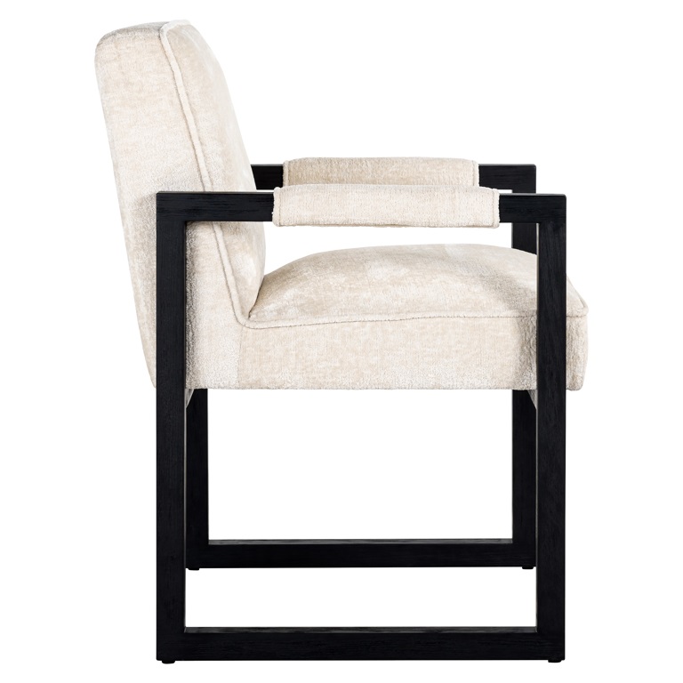 Sedia in ciniglia black & white - immagine 6