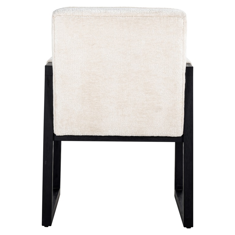 Sedia in ciniglia black & white - immagine 7