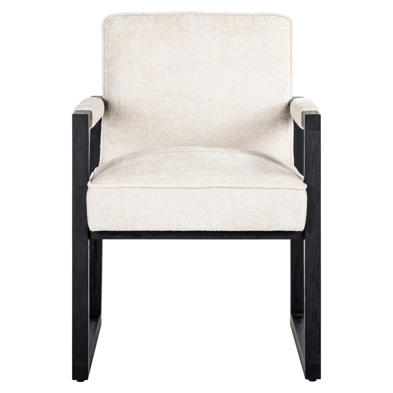 Sedia in ciniglia black & white - immagine 5
