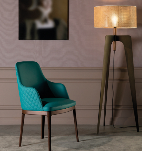 Sedia Cleo élite Tonin Casa personalizzabile